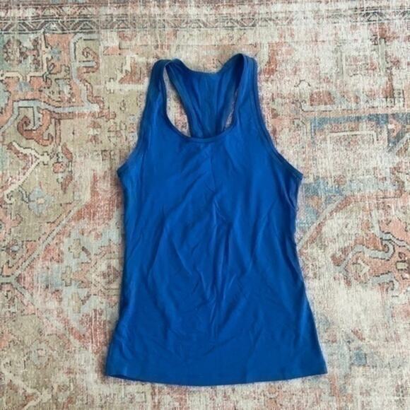 GapFit Blue Workout Active Tank Top Size xs - Picture 2 of 4
